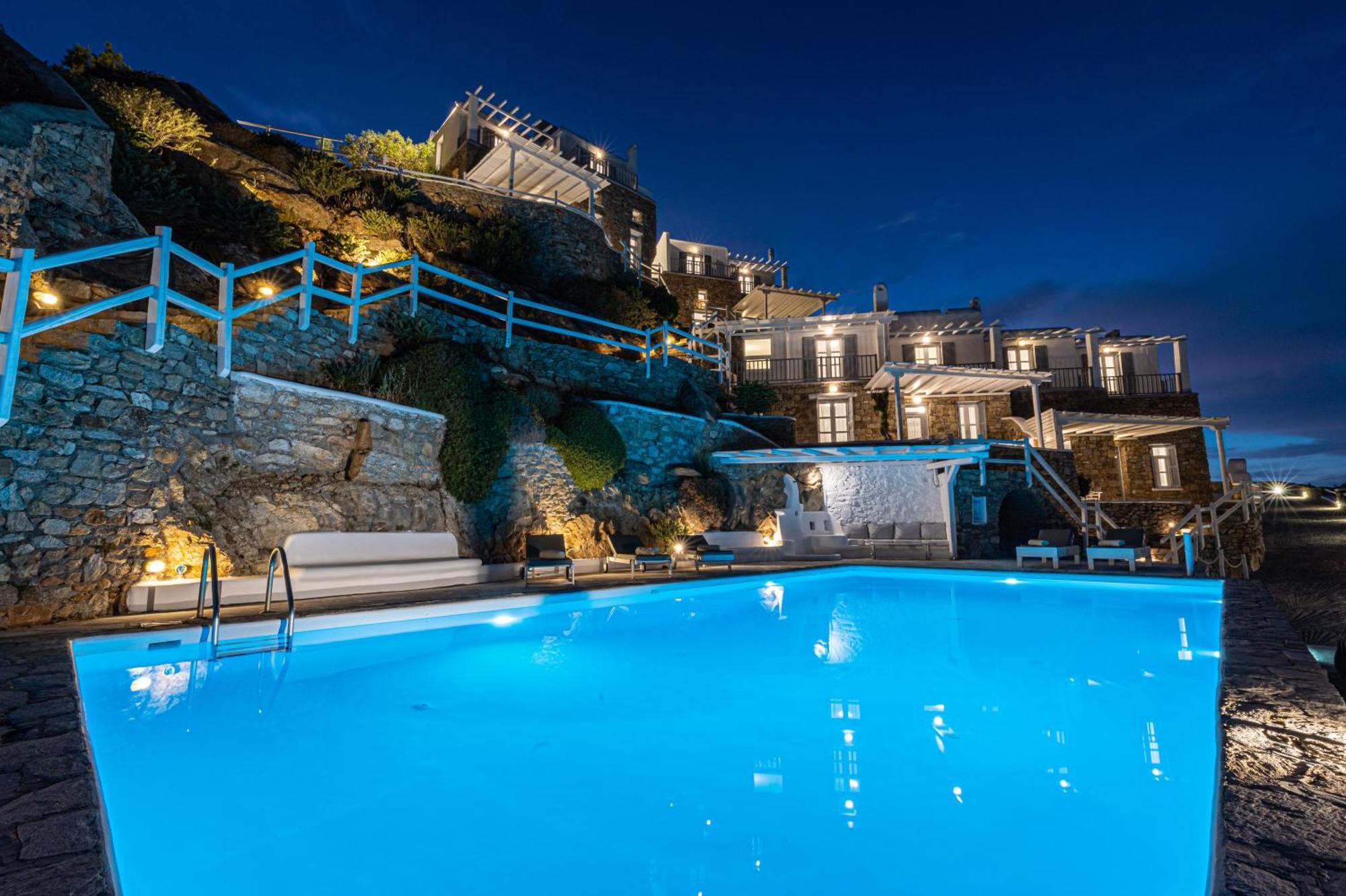Villa Thelgo Mykonos Psarrou Dış mekan fotoğraf